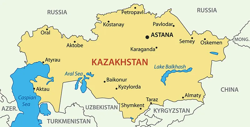 哈萨克斯坦和中国之间的铁路货运量达到新高
